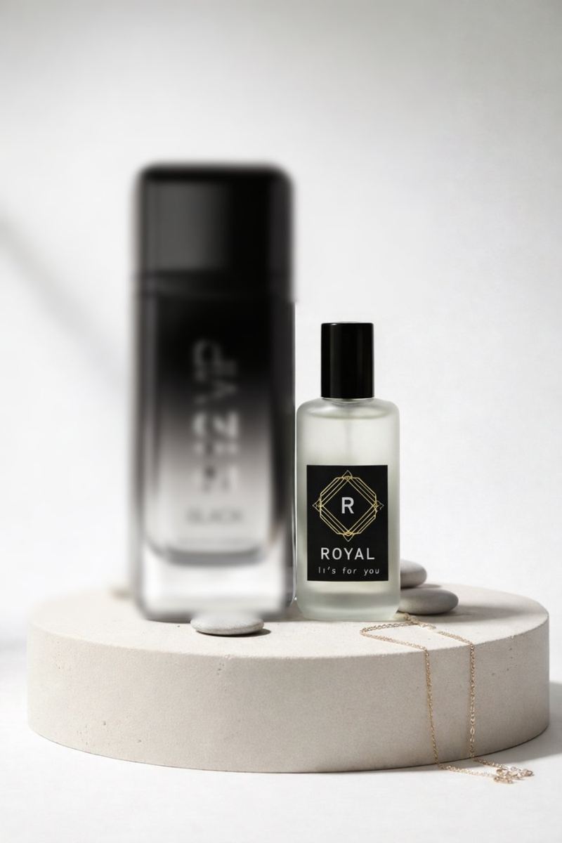 مستوحى من 212 VIP Black — عطور ROYAL